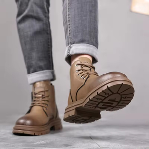 Botas Formales de Piel de Vaca Ecológicas - Zapatos de Negocios para Hombre, Curtido Sostenible para Marcas Ecológicas - Product Image 6