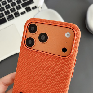 Funda Magnética TechWoven Original para Teléfono Móvil iPhone 17 16 Pro Max, Diseño de Marca, Textura de Lino, Botón Magnético Ai, Cubierta Trasera - Product Image 5