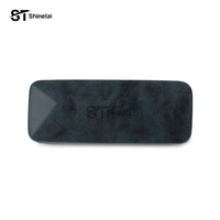 Boîte à lunettes pliable de luxe personnalisée de haute qualité en cuir PU pour l'emballage des lunettes de soleil