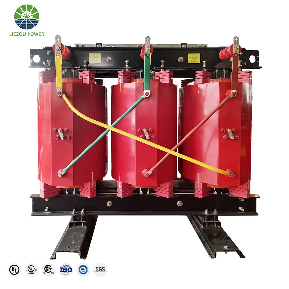 Factory Direct Supply 1250 kVA 1600 kVA 15kV To 400V Three-phase Dry Type Epoxy Resin Transformer