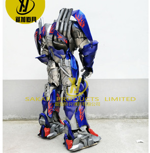 Costume Autobots de taille adulte réaliste personnalisé <span class=keywords><strong>Optimus</strong></span> <span class=keywords><strong>Prime</strong></span> <span class=keywords><strong>Robot</strong></span> Cosplay pour danse de scène <span class=keywords><strong>Robot</strong></span> réaliste pour Costumes de transformateurs - Product Image 4