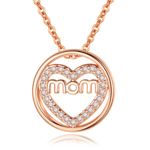 Collar con Colgante de 3 Colores para el Día de la Madre, Regalo para Mamá - Product Image 1