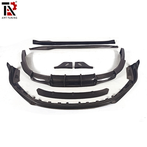 Kit Carrozzeria Completo in Vera Fibra di Carbonio per Porsche 911 992 Carrera <span class=keywords><strong>S</strong></span> - Kit Aerodinamico con Labbro Anteriore, Diffusore Posteriore, Minigonne Laterali - Product Image 1