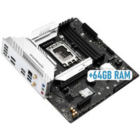 Placa Base Plc M-atx B760m Ddr4 64gb Ram Core I9 Cpu 12ª 13ª Gen Gaming Pcie 4.0 Pc Suministro al por Mayor