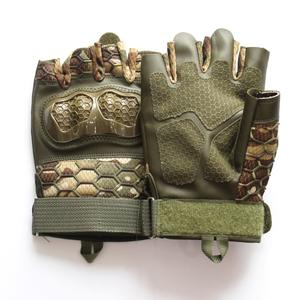 Haute qualité escalade sport cyclisme écran tactile gants tactiques demi-doigt robuste dur Knuckle gants tactiques - Product Image 5