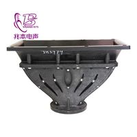 Les fabricants JH5979 fournissent des accessoires pour enceintes de scène, notamment des cornes de sonorisation de type line array de 50 pouces, de 330*195*210 mm, grande cornet.