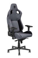 Chaise de jeu en tissu de haute qualité, pivotant à 360 degrés, réglable avec appui-tête