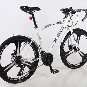 Vélo de course sur route XT R-14, vitesse ultra-rapide, vélo résistant au vent, guidon en forme de D, freins à disque doubles, 21 vitesses, acier au carbone - Product Image 4