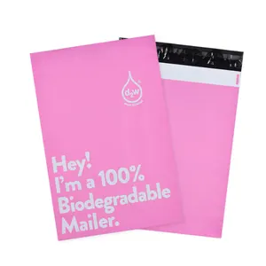 Pouch Sustainable Ecommerce Mail Bags Biodegradable Custom Logo Poly Envelopes Courier Shipping Mailing