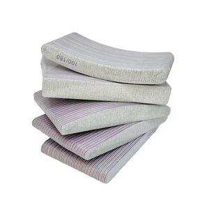 Limes à ongles personnalisées 100/180 80/80, limes à poncer en émeri pour manucure professionnelle - Product Image 1