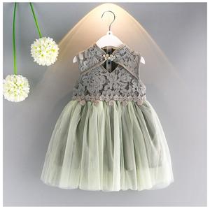 Importaciones Chinas al por Mayor OEM, Hermoso Vestido de Princesa sin Mangas para Niñas, Ropa Infantil de Moda para Fiestas - Product Image 1