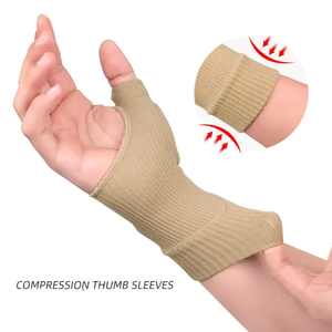 Compresión elástica Fundas para dedos Protectores Thumb Brace Fitness <span class=keywords><strong>Muñequera</strong></span> <span class=keywords><strong>con</strong></span> almohadilla - Product Image 3
