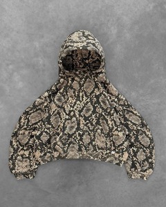 Felpa pesante con Zip tagliata e cucire da uomo oversize 450 Gsm Camo vero albero su tutta la stampa digitale felpa con cappuccio ricamata 3d - Product Image 5
