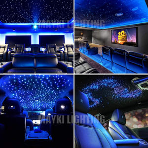 <span class=keywords><strong>Mayki</strong></span> Branch Dispositif d'éclairage à fibre optique RGBW Changement de couleur avec roue scintillante Source de lumière à fibre optique pour le plafond des étoiles - Product Image 5