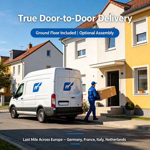 Transport <span class=keywords><strong>de</strong></span> meubles anti-dommages <span class=keywords><strong>de</strong></span> Chine vers l'Europe, protection des bords, caisse renforcée et placement sous protection blanche - Product Image 4