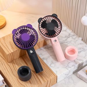 Mini ventilador portátil con función de pulverización, ventilador de escritorio portátil recargable por USB para uso en exteriores e interiores - Product Image 3