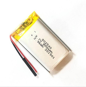 802540 de 600mah <span class=keywords><strong>3</strong></span>,7 v de polímero de litio de la batería de iones de células de batería eléctrico de la VESPA de módulo - Product Image 3