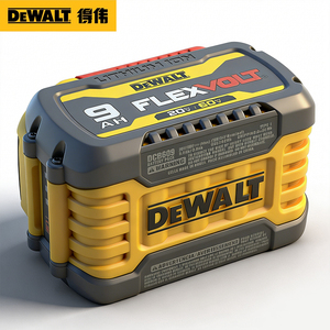 Batteria LiFePO4 Li-ion DCB609 20V/60V 9Ah con indicatore LED per utensili elettrici <span class=keywords><strong>Flex</strong></span> Volt 60V - Product Image 6