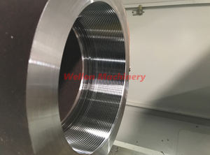 Machine à fileter les tuyaux CNC QK1327, <span class=keywords><strong>tour</strong></span> automatique pour l'industrie pétrolière avec un grand alésage de broche et des doubles mandrins - Product Image 5