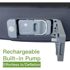 Colchón inflable de espuma Canodoky para SUV, 4 pulgadas de grosor, con bomba incorporada - Product Image 2