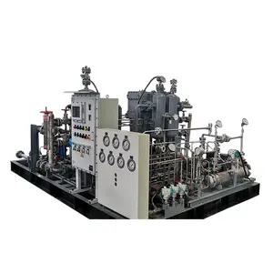 37KW Flow 500Nm3/min CNG Small Gas Compressor High Performance Inlet 6Bar Discharge 30Bar Natural Gas Piston Compressor For Sale