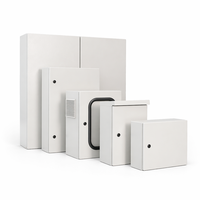 Armoire de distribution d'énergie gérée en aluminium étanche IP66 pour extérieur BT, 1140V 30A-600A, boîtier vide pour énergie photovoltaïque