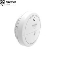 Detector de Humo Inteligente ASK con Reinicio Automático, Control Remoto por Aplicación, Anti-luz, Sensibilidad de Grado II, para Detección de Fuego y Fugas de Humo, Venta al Por Mayor de Fábrica
