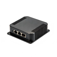 Boîtier électronique sur mesure usiné CNC, dissipateur thermique en aluminium anodisé pour PLC