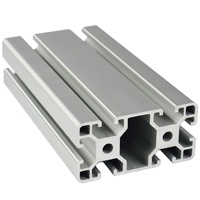 Profils rectangulaires en aluminium de finition de moulin Profilé en aluminium de l'extrusion 8020