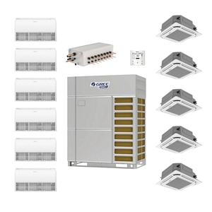 Fabricant Dc Inverter GMV6 Vrf Vrv Système Central de Climatisation <span class=keywords><strong>Prix</strong></span> <span class=keywords><strong>Pompe</strong></span> à <span class=keywords><strong>Chaleur</strong></span> 45KW 16HP 380V Gree VRF Climatiseur - Product Image 2