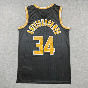 Vente en gros de haute qualité 2025 # Maillot de basket-ball brodé 34 <span class=keywords><strong>Bucks</strong></span> Jersey, très vendu, pour hommes - Product Image 1
