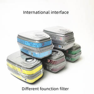 Kualitas tinggi grosir dapat digunakan kembali karet dual cartridge masker <span class=keywords><strong>gas</strong></span> untuk lukisan semprot - Product Image 6