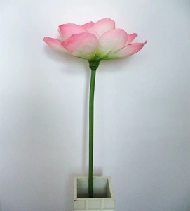 Flores artificiales de loto para jardín, estanque de peces, <span class=keywords><strong>piscina</strong></span>, decoración de boda - Product Image 5