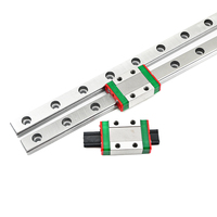 Rail de guidage linéaire haute précision MGN12/MGN12C 750 mm avec patin en acier chromé pour pièces de CNC et d'imprimantes 3D