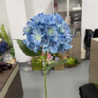 Fleurs d'hortensia artificielles HGA Real Touch en soie, fausses hortensias pour décoration de mariage, décoration de la maison, centre de table, vente en gros