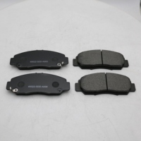Plaquettes de frein avant en céramique 45022-SDD-A00 GDB3268 PAD1187 pour Honda Accord Civic CR-V 2003-2015, faible émission de poussière, freinage silencieux, remplacement