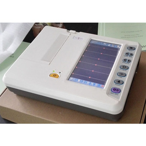 Appareil ECG portable Mk 3306G à 6 canaux avec batterie intégrée, certifié CE, pour l'analyse de la fréquence cardiaque et l'utilisation sur tout le corps - Product Image 2