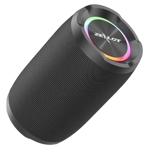 Bağnaz S49 taşınabilir kablosuz su geçirmez LED aydınlatma benzersiz tasarım 20W Loud Stereo ses kablosuz açık hoparlörler müzik kutusu - Product Image 1