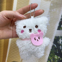 Pendentifs en coton Little Bear fabriqués par le fabricant – Breloques mignonnes, écologiques et durables pour sacs de filles, style frais, avec pince