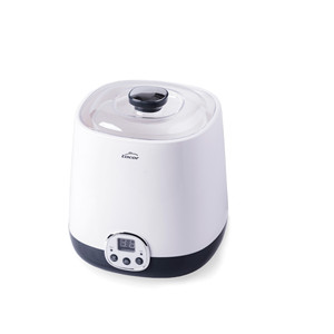Macchina per yogurt Lacor 1.2L con timer digitale e riscaldamento automatico, colore bianco - Product Image 1