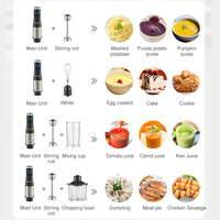 2022 Thuis Keukenapparatuur High Power 1200W 0.8L Onderdompeling Stick Blender