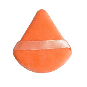 Esponja de Maquillaje Triangular de Algodón Puro de Alta Densidad, Esponja para Polvo Suelto/Seco, Esponja Triangular de Terciopelo - Product Image 5