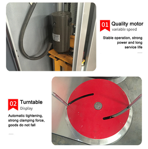 Máquina Eléctrica Semiautomática para Envolver Equipaje de Aeropuerto con Film Estirable, Control PLC, Cinta Transportadora, Fácil Operación, para Textiles, Ropa y Alimentos - Product Image 5