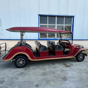 Voiturette de golf électrique de luxe vintage 2026, lumières LED, pneus tout-terrain, autonomie 50-70 km, batterie au plomb-acide - Product Image 5