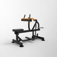 Banc de musculation commercial pour fessiers assis avec caractéristiques de sécurité et de durabilité pour le développement des mollets et des tibias
