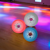 Roues YSMLE personnalisables en PU haute élasticité de 80 mm pour patins à roulettes ou planches à roulettes, idéales pour l'extérieur et de qualité supérieure