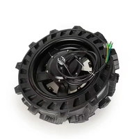 Kit de conversion de moteur de roue solide agricole 36v 48v 800w 16 pouces, chariots électriques, kit de brouette à moteur pour jardin et ferme