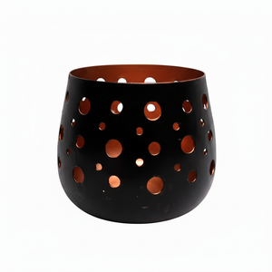 Vente en gros de votives à bougies en métal fini de haute qualité, nouveauté, votives décoratives en métal pour la maison et le jardin à prix compétitif - Product Image 1