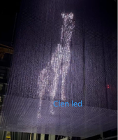 3D Matrix Pixel RGB Led Stage Light Three-dimension Flash Effects Pantalla volumétrica para exposición/centro comercial/espectáculo