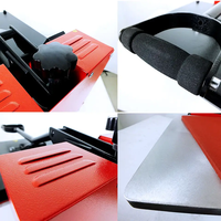 Presse à chaud manuelle à plat pour sublimation de t-shirts, 38x38cm, en promotion